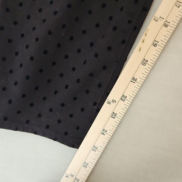 Talbots Soho 5-Pocket Flocked Dot Jeggings - Picture 10 of 11